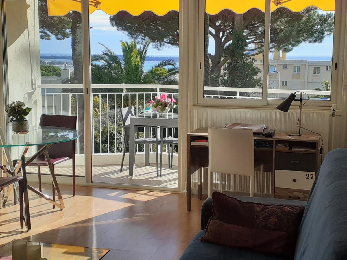 Spacieux Studio 37M2 - Terrasse Vue Mer Cannes Exteriör bild