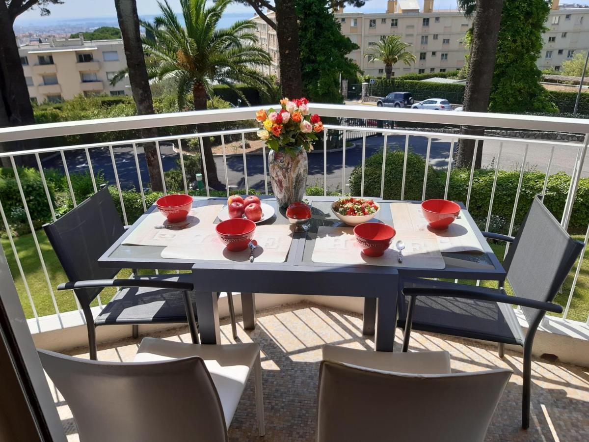 Spacieux Studio 37M2 - Terrasse Vue Mer Cannes Exteriör bild
